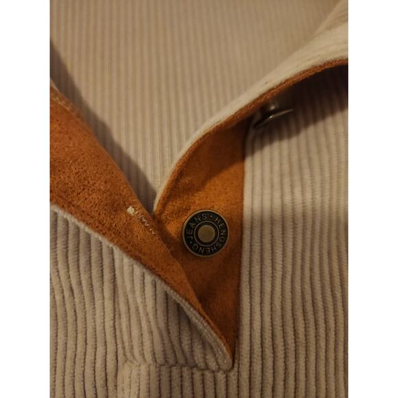 Hensheng Jeans Men's Corduroy Shirt L - Picture 3 of 5